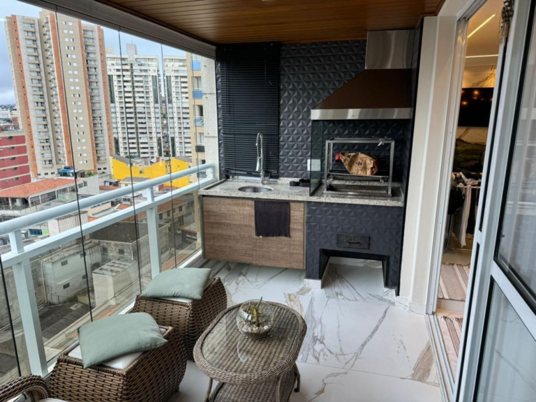 Apartamento Centro de Santo André - Sacada (2)