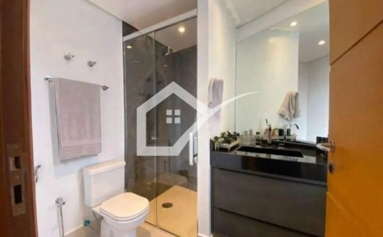 banheiro suíte apartamento no bairro jardim em Santo André