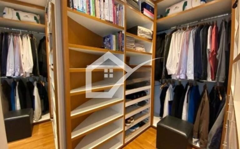 closet suíte apartamento no bairro jardim em Santo André